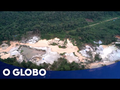 Veja a devastação provocada pelo garimpo ilegal em Terra Indígena Yanomami