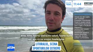 Competiție de surf la Marea Neagră, cu zeci de participanți din țară și din străinătate