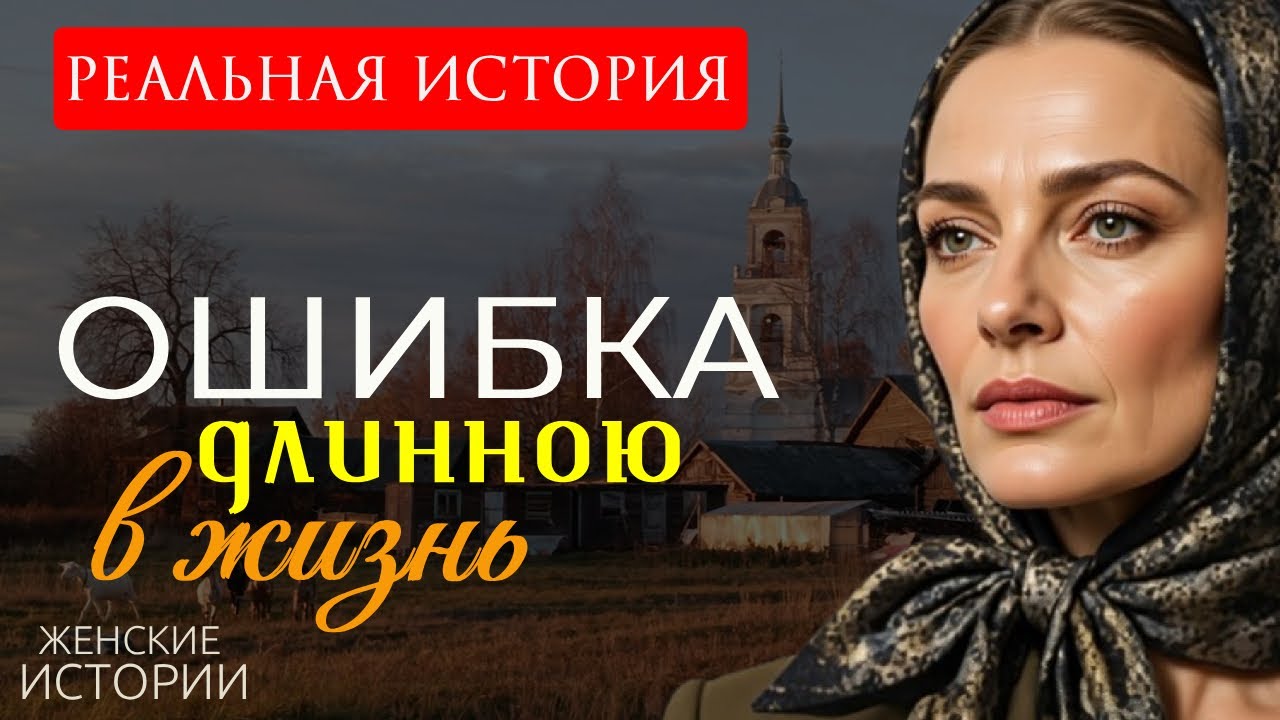 "ОШИБКА ДЛИНОЮ В ЖИЗНЬ" — Тихая, но очень сильная история о жизни | Аудио рассказ