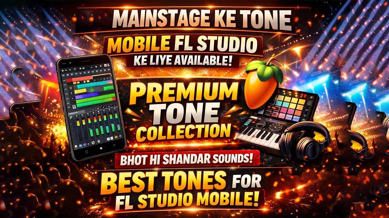 MAINSTAGE Ki Shandaar Tone 🔥 | Mobile FL Studio Pack 1 | Premium DWP File