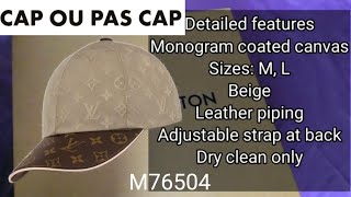 Louis Vuitton Cap ou pas cap, M76504