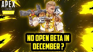No Open Beta in December ? Soft-launch in 2022 | Apex Legends Mobile { English } screenshot 5