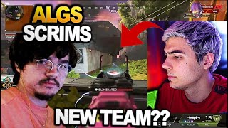 TSM Imperialhal watches ALBRALELIE's new team for the first time in algs scrims!!