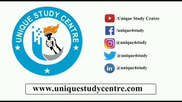 Introduction Video Of Unique Study Centre