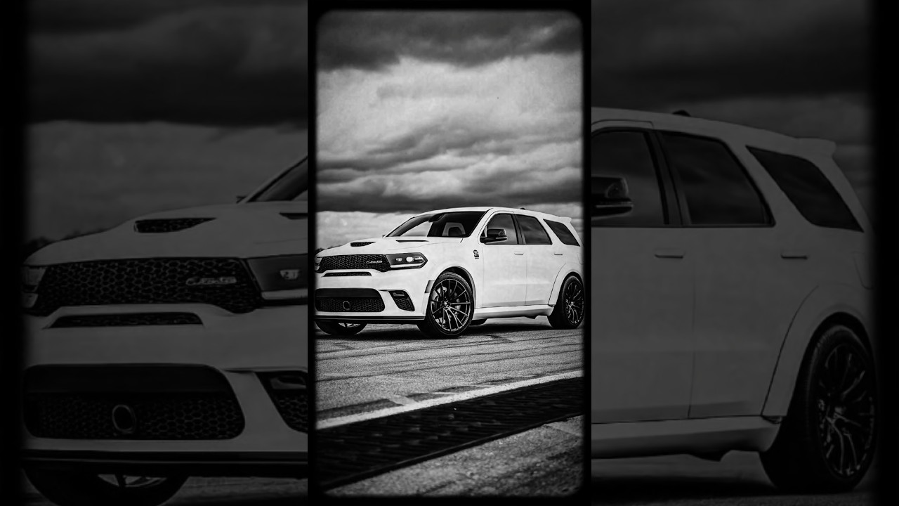 White Hellcat Unleashed 😈 2026 Durango SRT Jailbreak