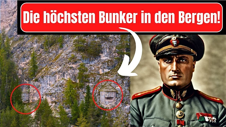 😱 Unbelievable! Gigantic bunker from the Second World War found in the Alps!