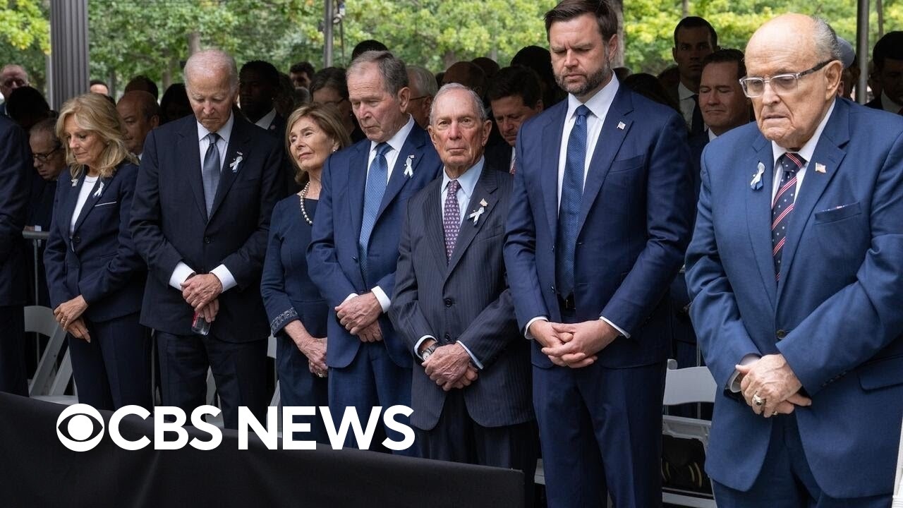 Watch: Sixth moment of silence in NYC at 10:28 a.m. when the WTC North Tower collapsed on 9/11