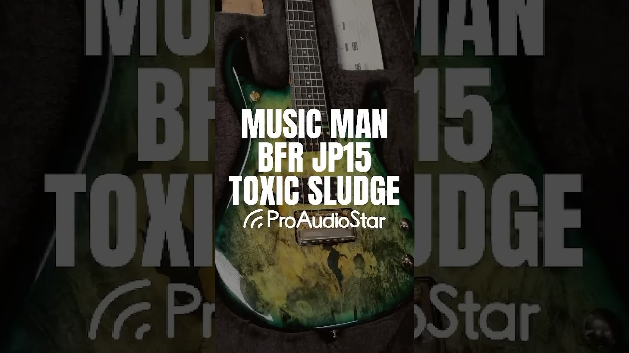 Music Man JP15 BFR in Toxic Sludge ☢️ are Cj and Lindy infected now? 