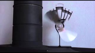 Sembrar Onza seguro Ventilador para Estufa de leña Ecofan - YouTube