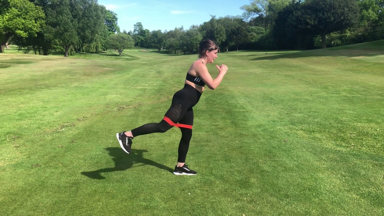 Standing glute kickbacks YouTube