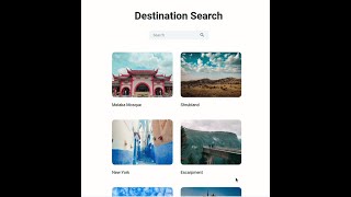 CODING PRACTICE 6 | DESTINATION SEARCH | REACT JS | CCBP 4.O | CCBP