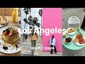 (LA travel vlog)｜best pancakes🥞 & açai bowl｜venice beach🌴｜cafe & shopping｜abbot kinney｜pink wall🩷