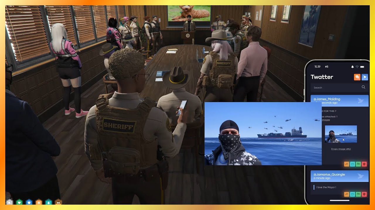Kyle Pred's First Speech At BCSO Meeting After Becoming The Mayor Of The North | NoPixel 4.0 GTA RP
