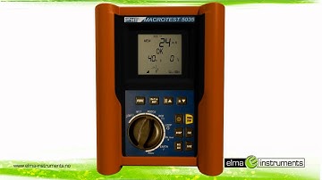 How To - Macrotest 5035 - 04 Jordfeilbryter