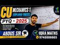 CLASS -02 | Mechanics-1 PYQ 2025 Solved 🔥 | CU Maths Major 4th Semester | Coplanar Forces
