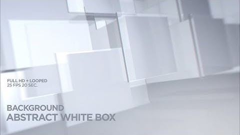 Abstract White Box Background | Motion Graphics - Videohive template