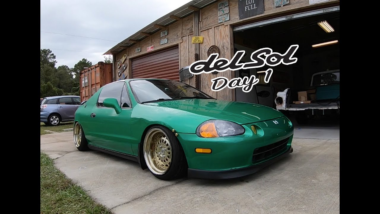 Honda Del Sol Project!! - YouTube