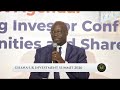 GHANA S MAGNIFICIENT PAIR FINANCE MINISTER AND BoG GOVERNOR FACE QUESTIONS FROM INVESTORS IN THE UK 