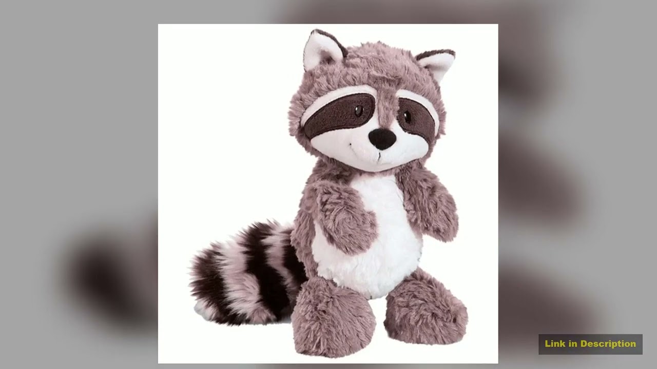 55cm Kawaii Raccoon Plush Toy Lovely Raccoon Cute Soft Stuffed Animals Doll Pillow For Girls
