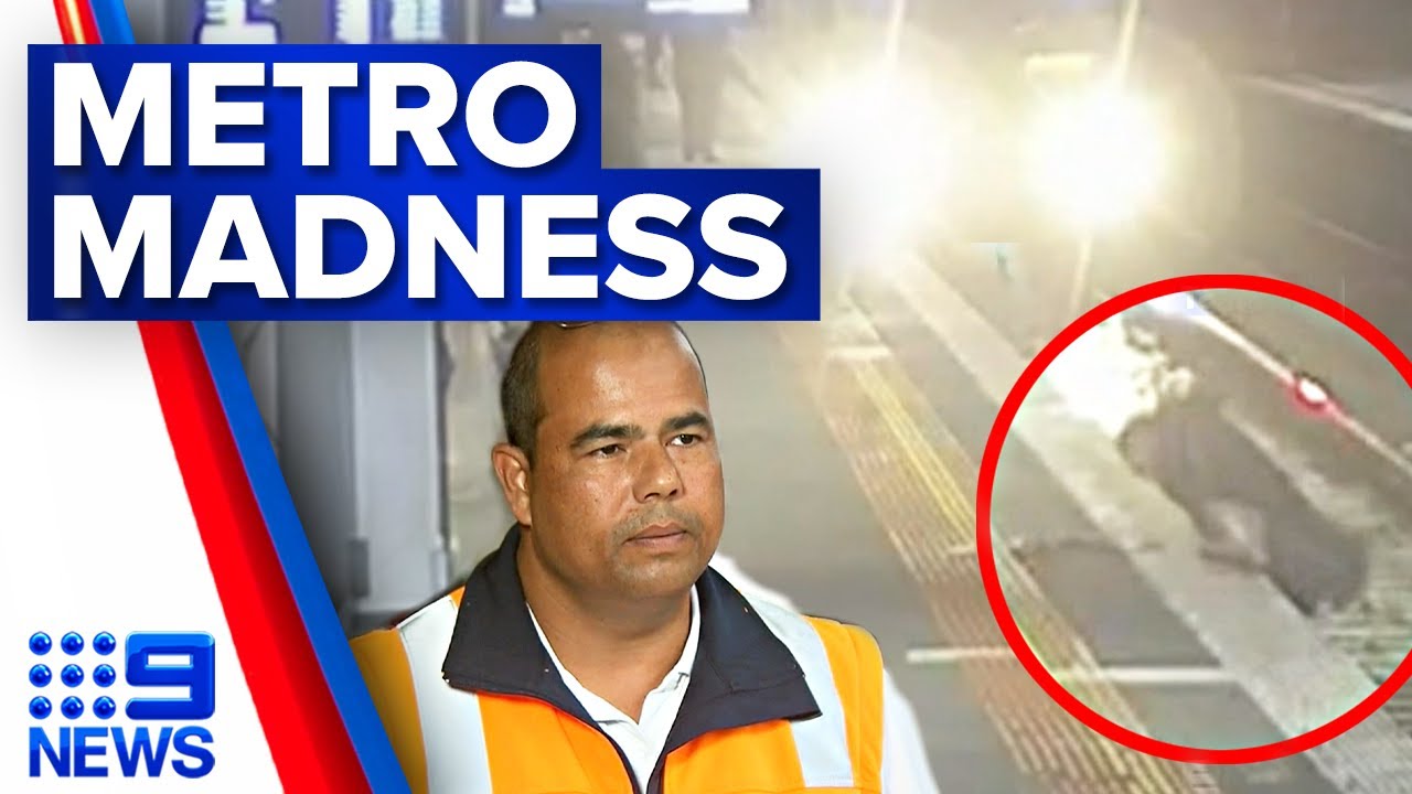 Shocking near misses with trains leaving drivers traumatised | 9 News ...