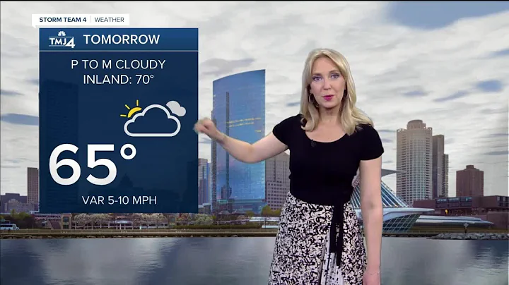 Overnight scattered showers before a mostly cloudy Sunday