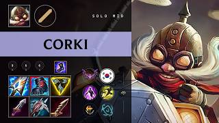 Corki Mid vs Galio - KR Master Patch 26.09