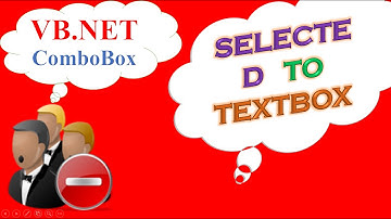 VB.NET ComboBox Ep.01 - Add From TextBox,Set Selected Item To TextBox