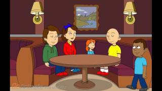 Caillou Misbehaves At Peter Pipers Pizza And Gets Grounded