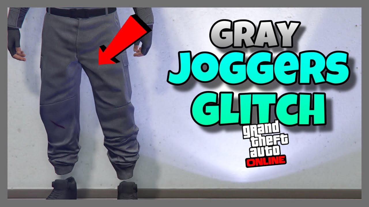 Updated* Easiest Way To Get Black Joggers In GTA 5 Online - Black
