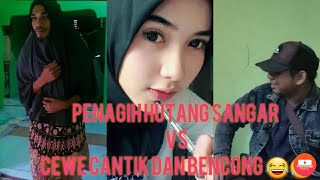 Penagih Hutang Sangar Ketemu Bencong|| lucu abis