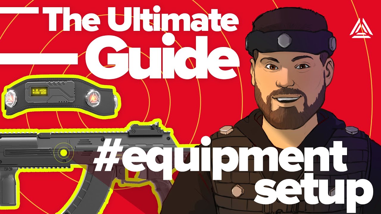 Laser tag equipment from "LASERWAR". First steps. YouTube