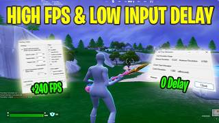 Information How To Get More FPS In Fortnite Season 4!🔧(MAX FPS & 0 Input Delay) Update