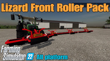Lizard Front Roller Pack   / mod for all platforms on FS22