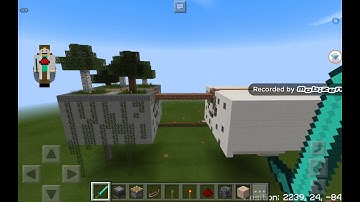 [Minecraft PE] 12x2 realistic drawbridge (first on MCPE) HD