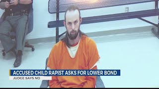 Half million dollar bond set for Belco man accused of child sex crimes