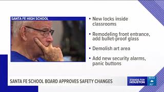 Santa Fe school board approves new safety changes