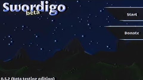 Swordigo version 0.5.2 DevBeta Video (lost media)