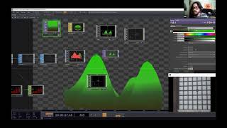 TouchDesigner Meetup - Audio Visualisation - Apr 2021 / I. MacLachlan, J-F. Renaud, B. Tschepe