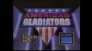 Kzkc 62 American Gladiators Promo 1990