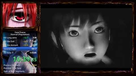 WR Fatal Frame 1 Speedrun Any% Normal in 1h12min09sec IGT (1h14min14sec RTA) WR