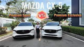Sports Performance So Sánh Mazda CX-5 2.0L Phiên Bản: Premium Sport & Premium Exclusive
