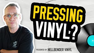 VINYL Record Pressing 101 - Essential Tips For Record Labels