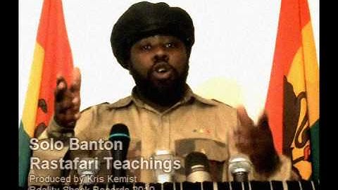SOLO BANTON - RASTAFARI TEACHINGS (OFFICIAL VIDEO) ( Reality Shock Records )