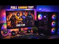 Full gaming test in new gaming pc. under $13799 background check ✅ 