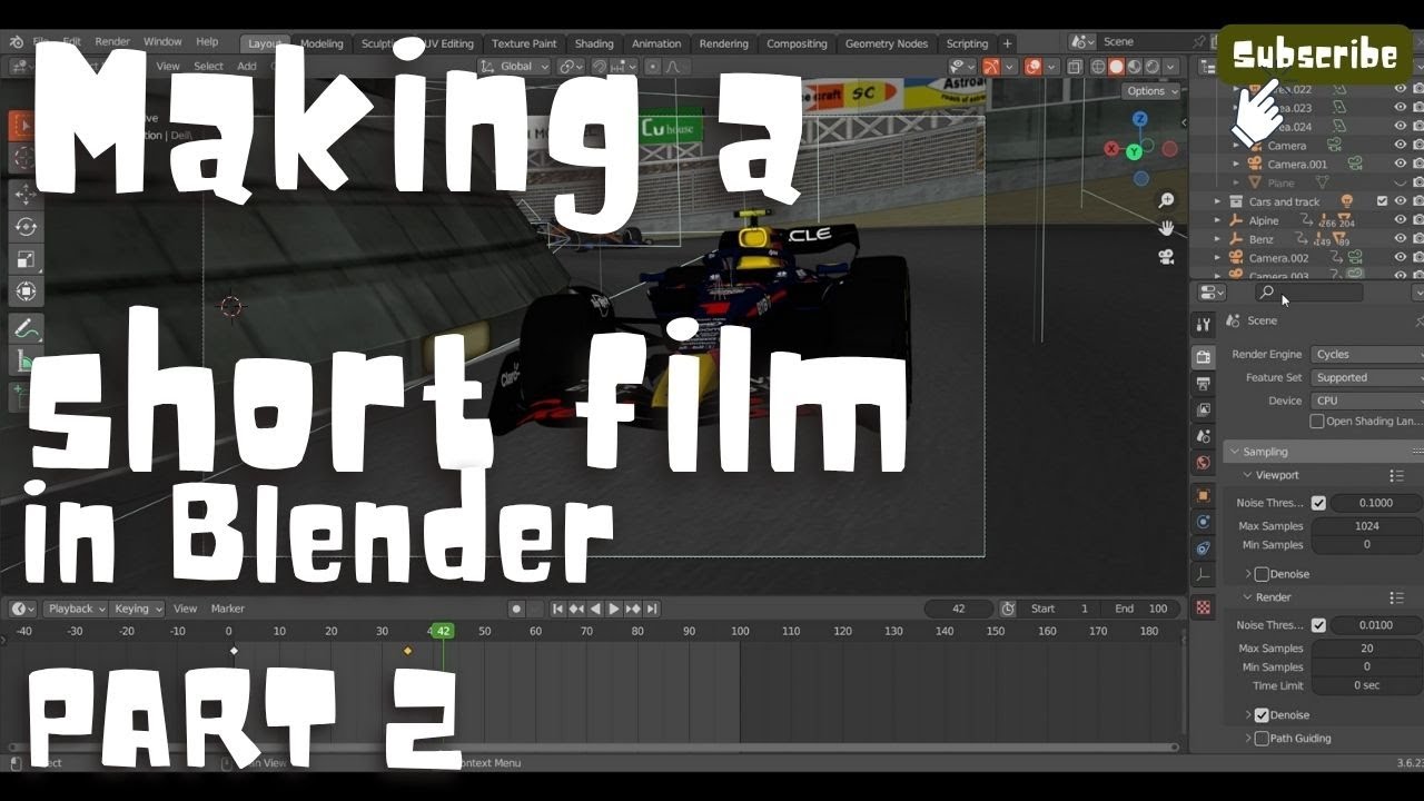 Making a short film in Blender Part 2 - YouTube