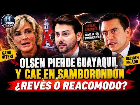 ¡LO DEJARON SIN GUAYAQUIL! 🚨 Niels Olsen se "humilla" ante ADN y se refugia en Samborondón