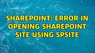 Sharepoint: Error in opening sharepoint site using SPSite (3 Solutions!!)