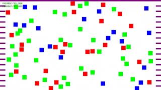 100 Rectangles Bouncing Against Each Other