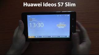 Huawei Ideos S7 Slim unboxing