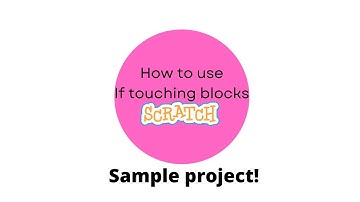 How if touching colors works on Scratch? Sample project to understand topics | Srijita